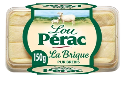Fromage Brique de brebis LOU PÉRAC - 150g