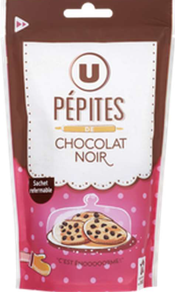Pépites de Chocolat noir U - 100g