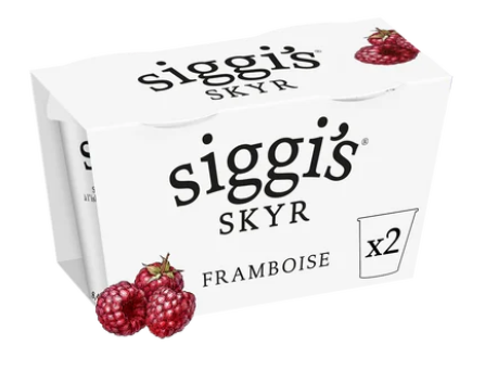 Skyr framboise 2% MG SIGGI'S - 2x140g
