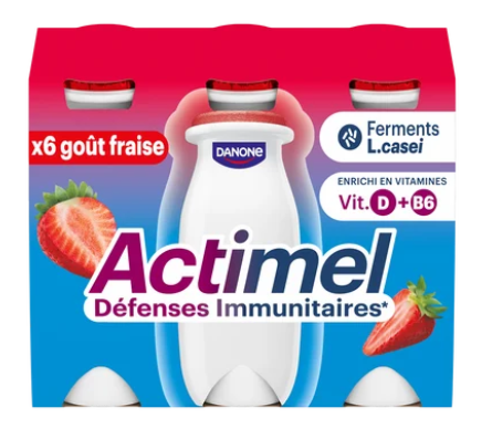 Actimel Fraise x6