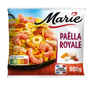 Plat cuisiné Paëlla Royale MARIE 900g