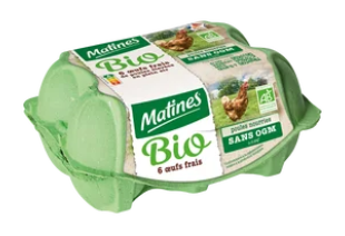 Oeufs Bio Plein Air MATINES x6