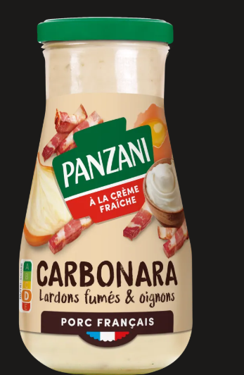 Sauce Carbonara Panzani - 370g