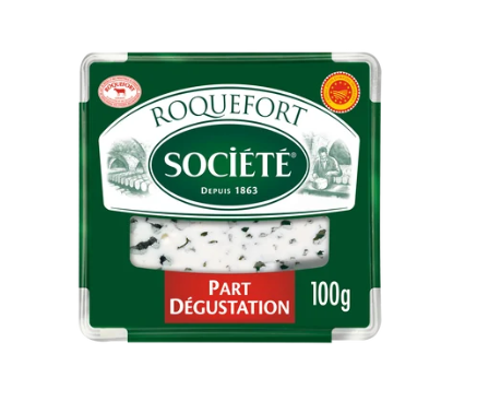 Roquefort AOP au lait cru de brebis SOCIÉTÉ - 100g