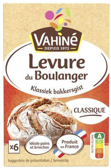 Levure Boulanger VAHINÉ x6