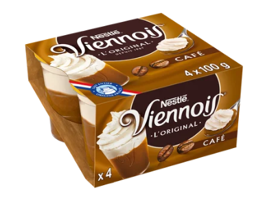 Liégeois au Café VIENNOIS - 4 pots de 100g