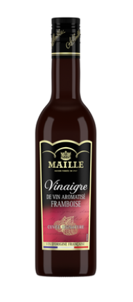 Vinaigre de vin rouge à la framboise MAILLE, 50cl