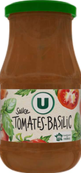 Sauce Tomate et Basilic U - 420g