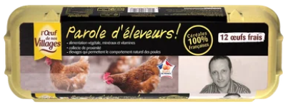 Oeufs Parole d'Eleveurs x12