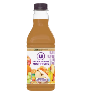 U Pur jus frais multivitaminés