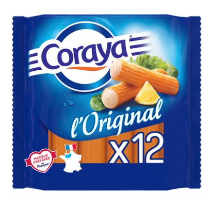 Batônnets Surimi sticks CORAYA - x12 - 180g