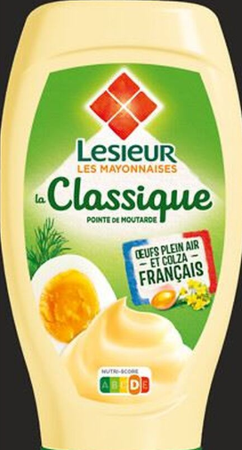 Mayonnaise classique LESIEUR, flacon souple de 425g