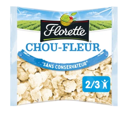 Chou-fleur à croquer Florette - Sachet 180g