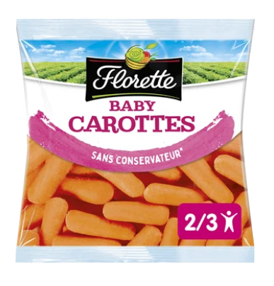 Baby carottes Florette - Sachet 250g