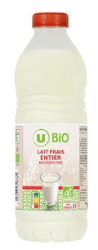 Lait Entier BIO Frais U 1L