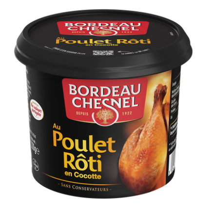 Spécialité charcutière poulet rôti BORDEAU CHESNEL - 220g