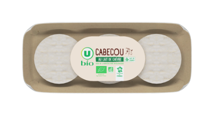 U BIO Fromage de chèvre lait pasteurisé 21% de MG, 3x35g