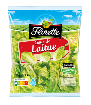 Coeur de laitue, FLORETTE, sachet, 125g