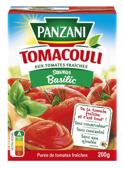 Tomacoulis Basilic PANZANI - 200G