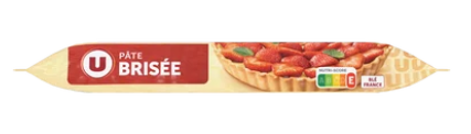U Pâte brisée prête à dérouler 230g