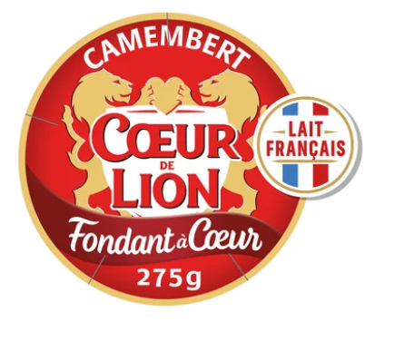 Camembert grand coeur COEUR DE LION - 275g