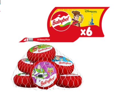 Fromage Goûter Enfant MINI BABYBEL - 6 portions 132g