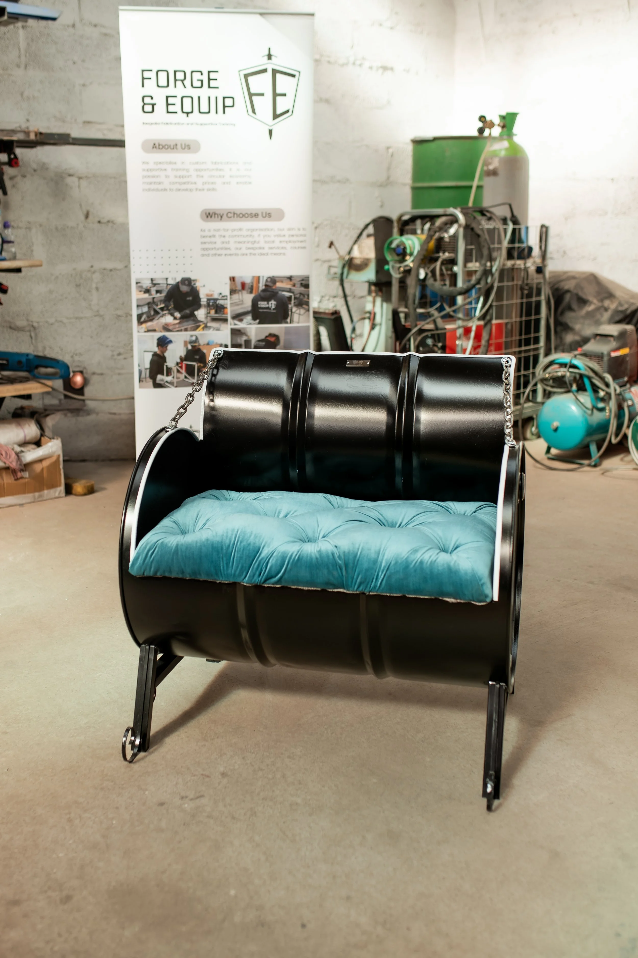Upholstered Cuddle Seat