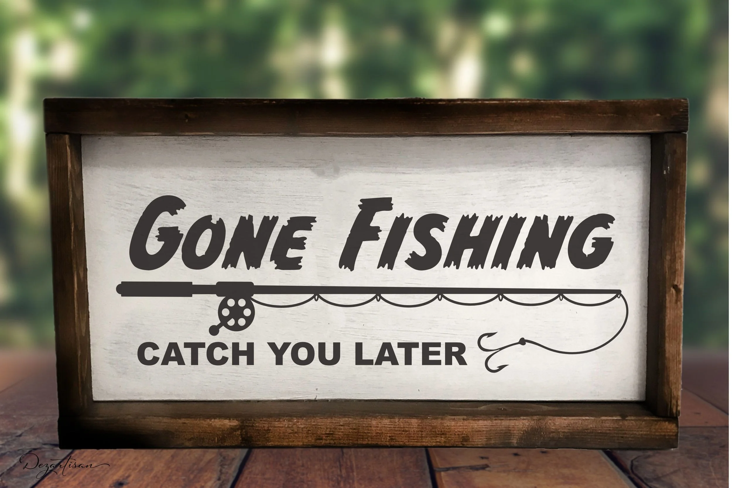 Gone Fishing Catch You Later SVG Cut File For Cricut &amp; Silhouette ...