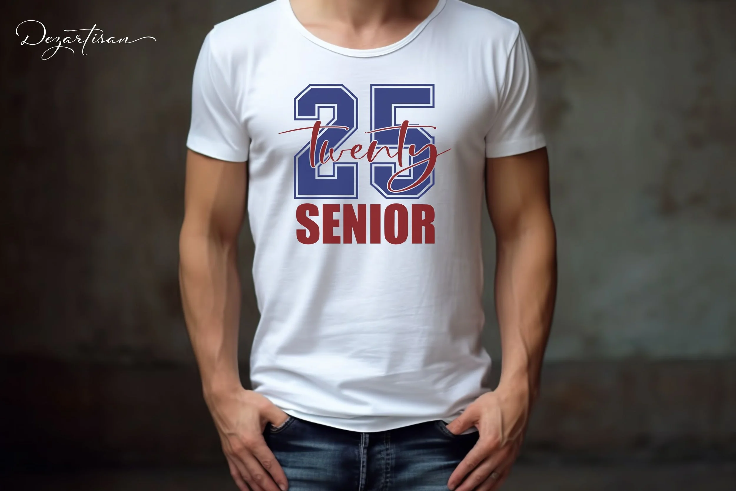 2025 Senior Graduation Cap SVG Cut File For Cricut & Silhouette