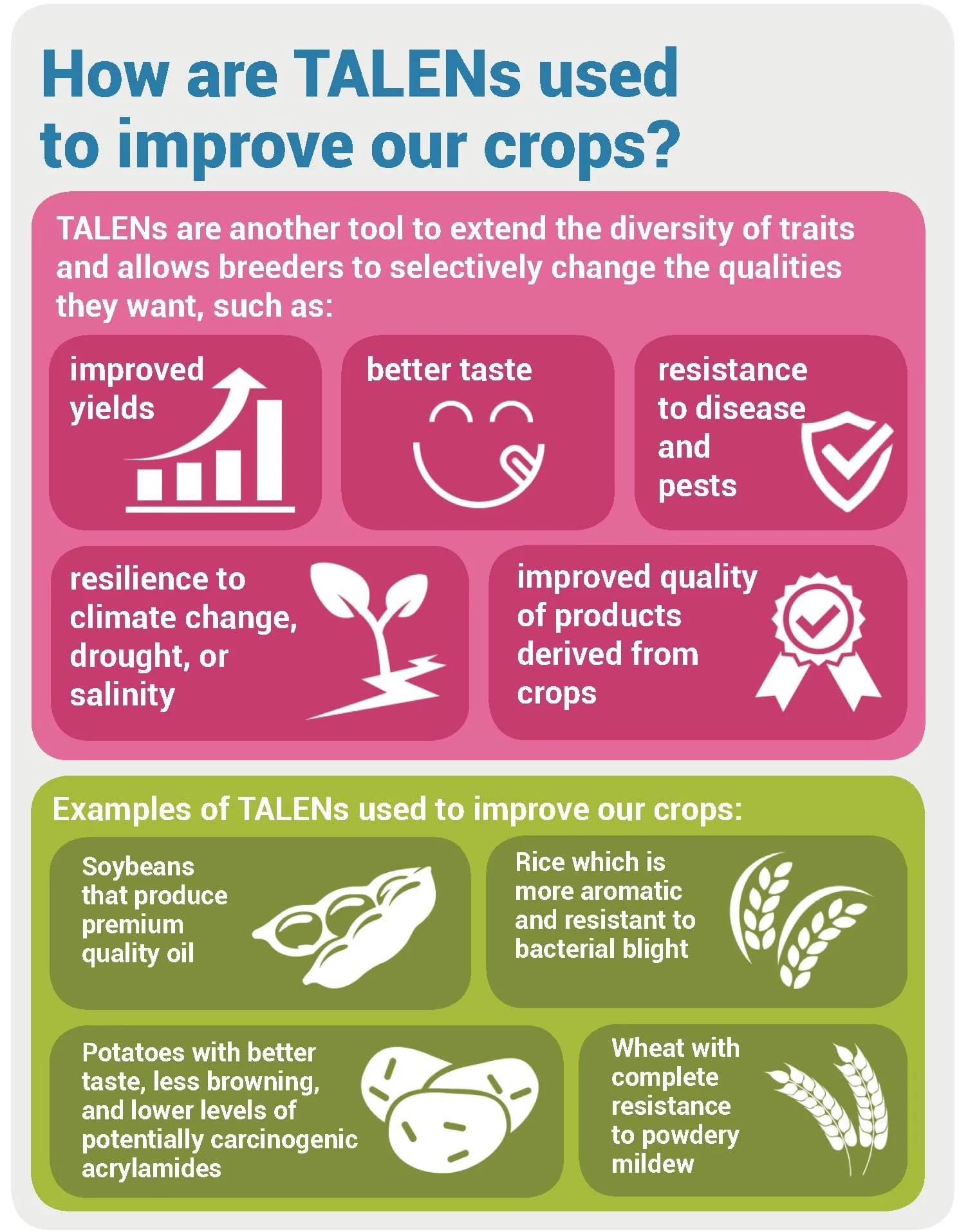 How TALENs Improve Crops