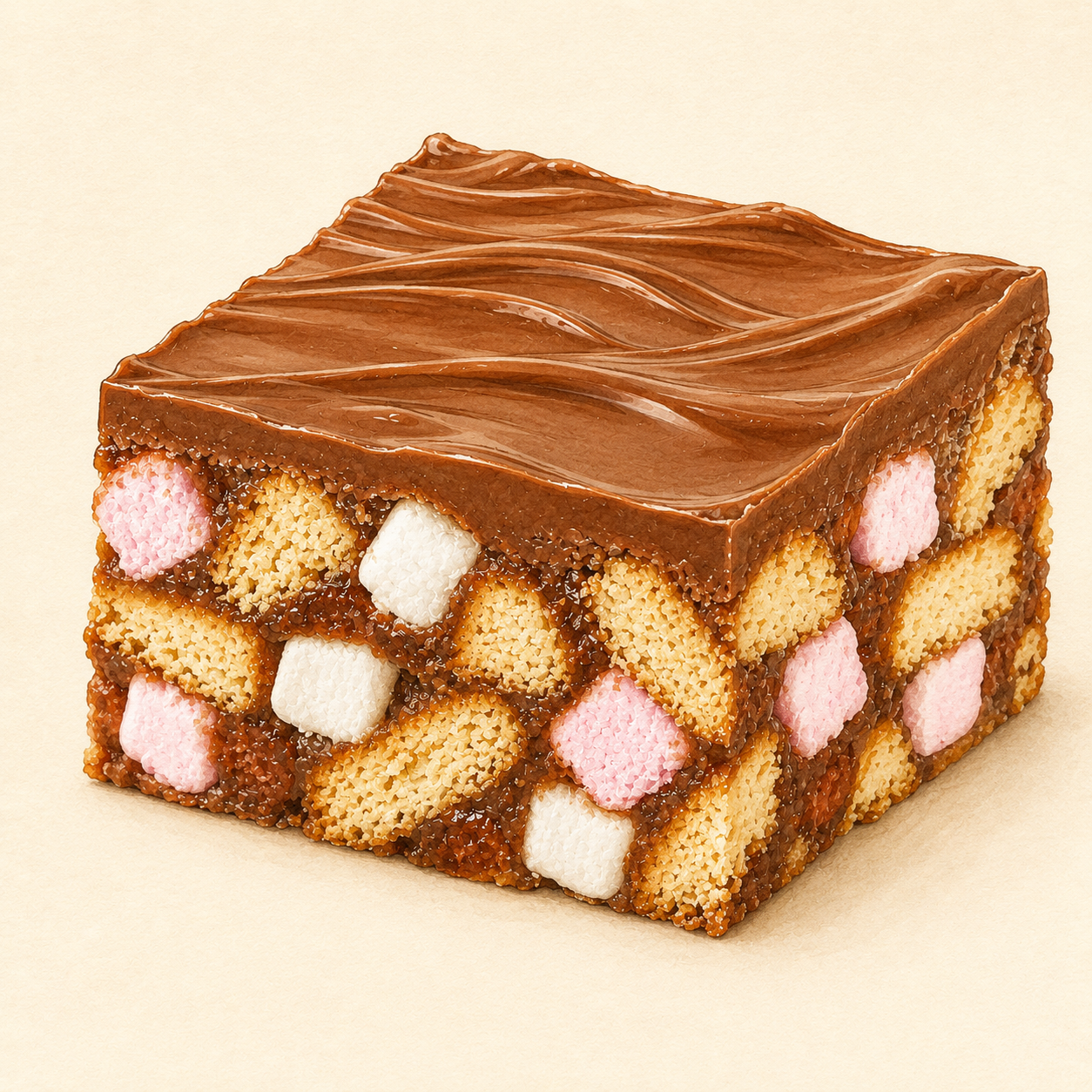 BAKES FOR POSTAL DELIVERY