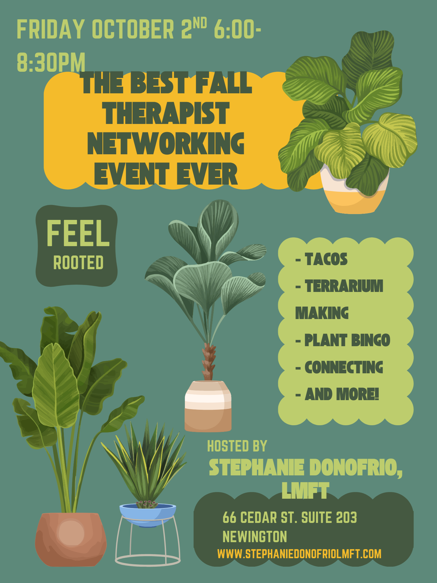 The Best Ever Fall Networking Event for Therapists