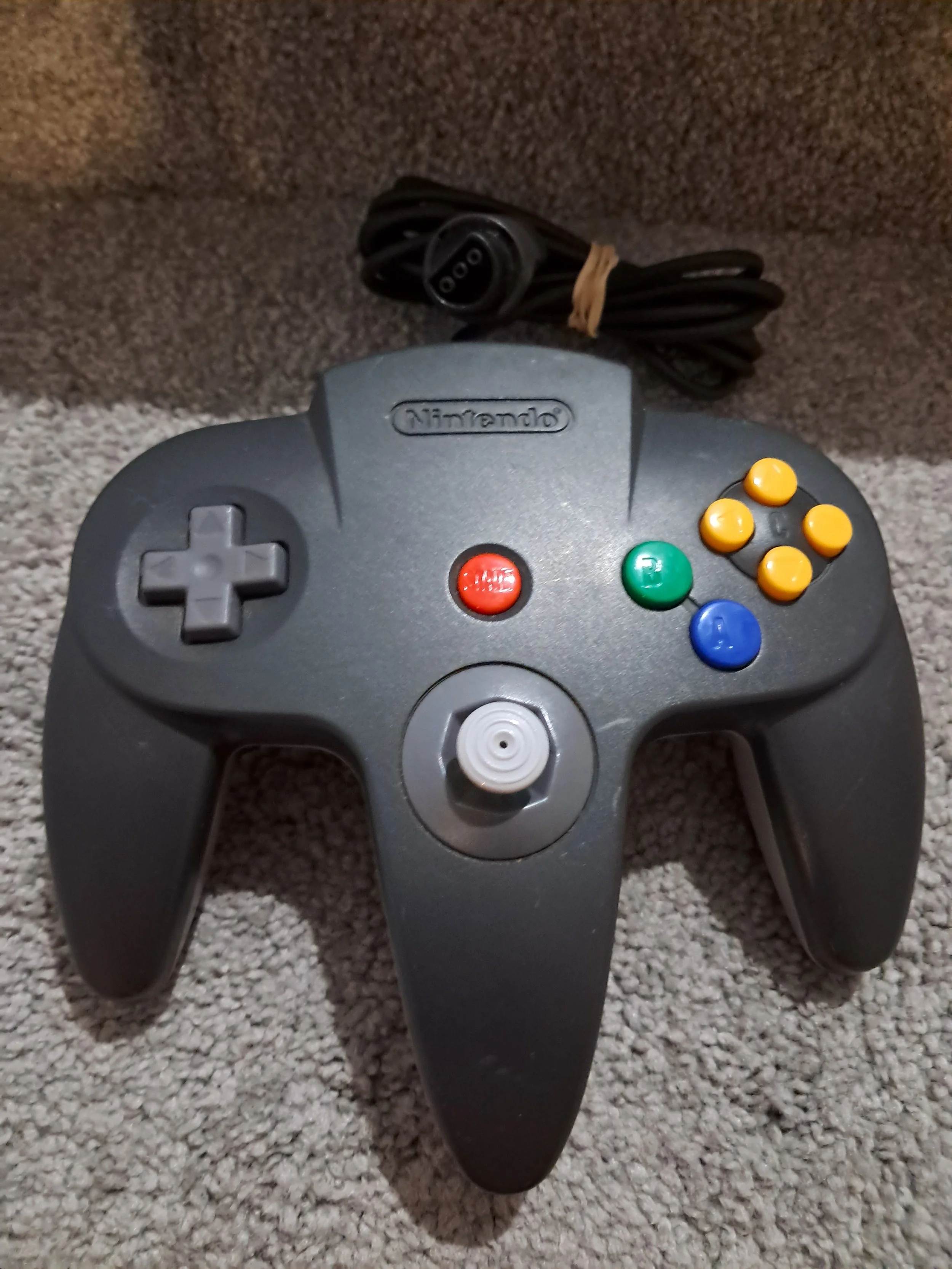 Nintendo 64 Controller (Black/Gray)