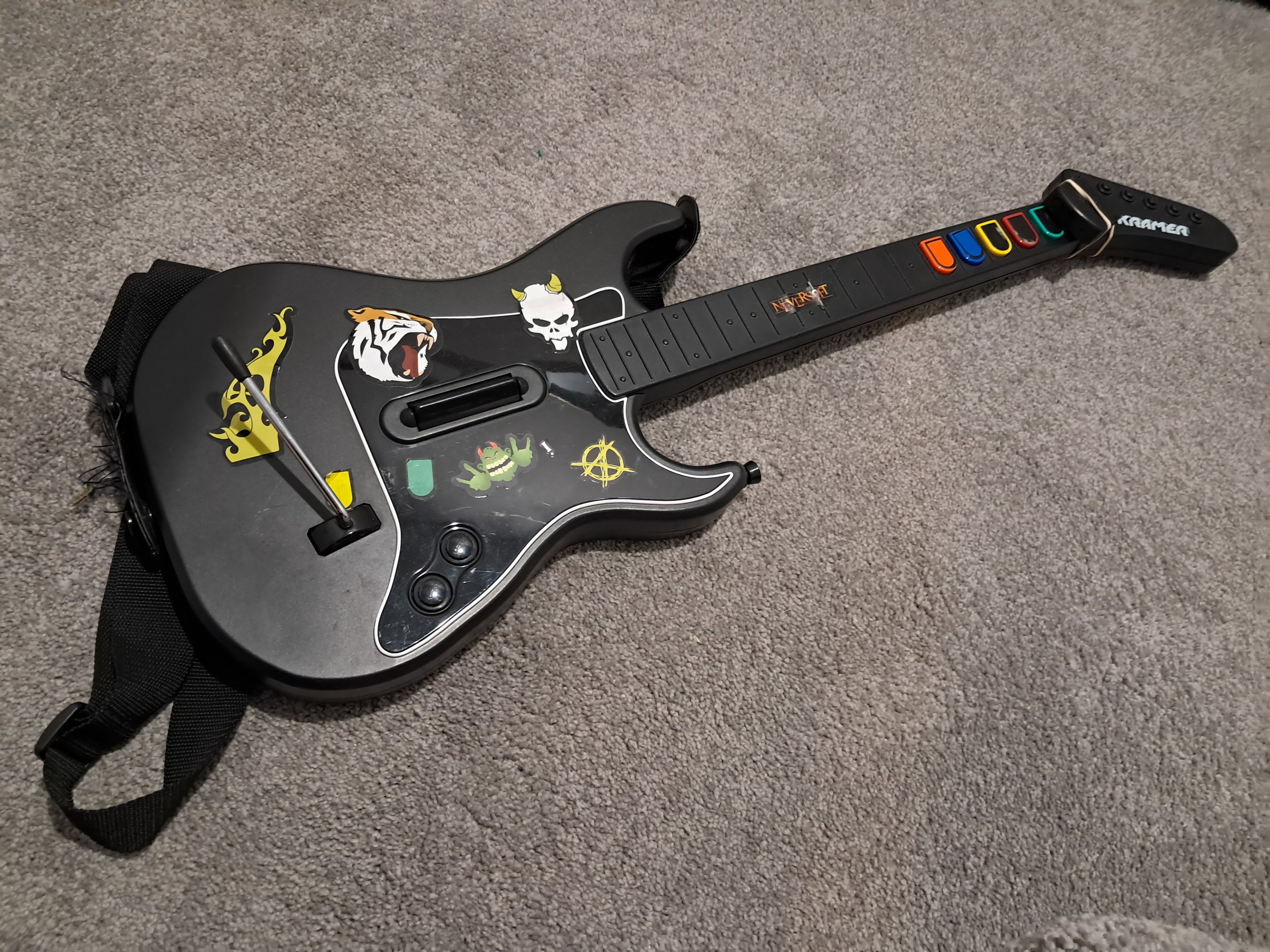 Guitar Hero Kramer Wireless Guitar
