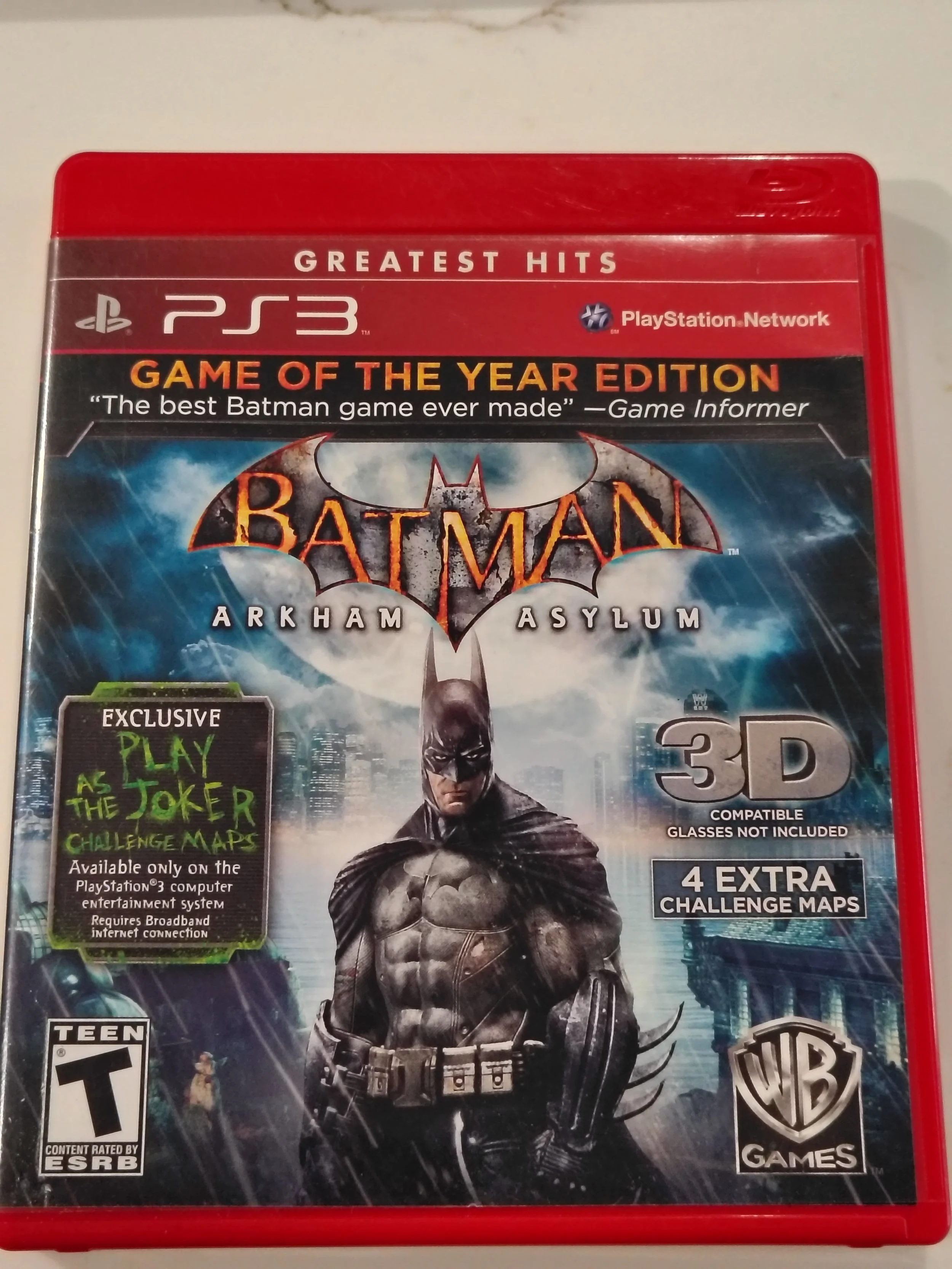 Batman Arkham Asylum GOTY (GH)