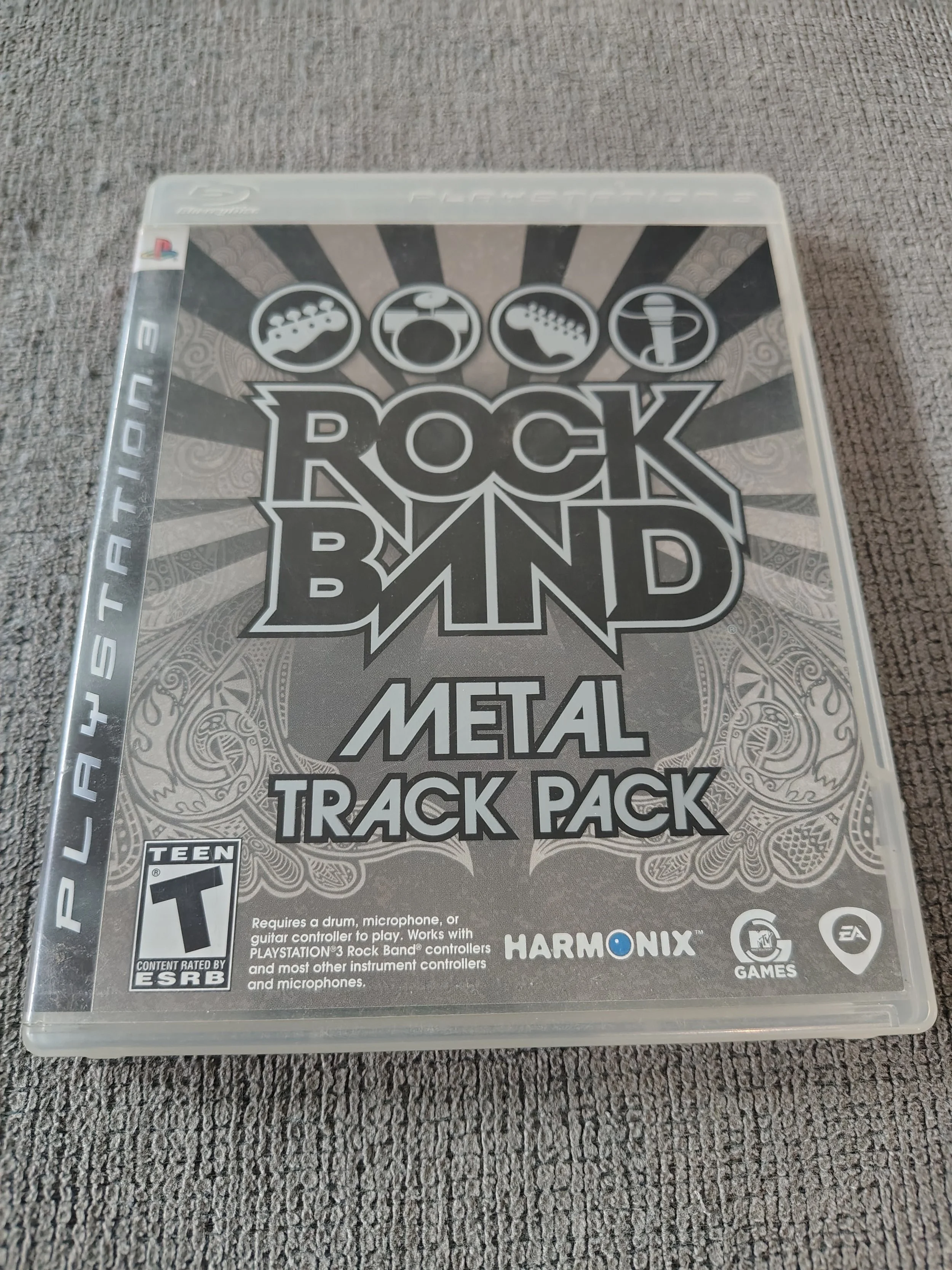 Rock Band Metal Track Pack