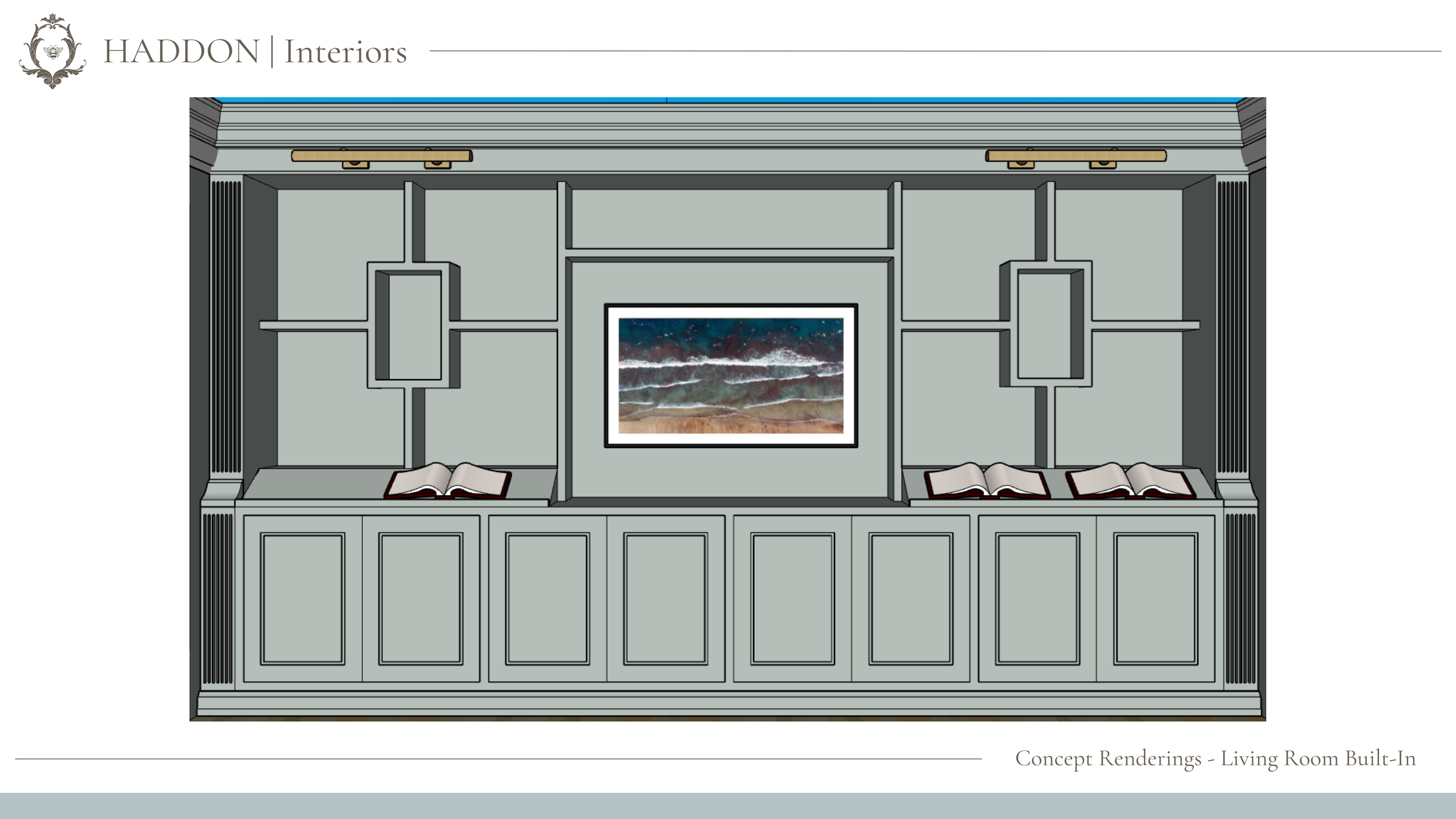 Living Room | Custom Built-In 