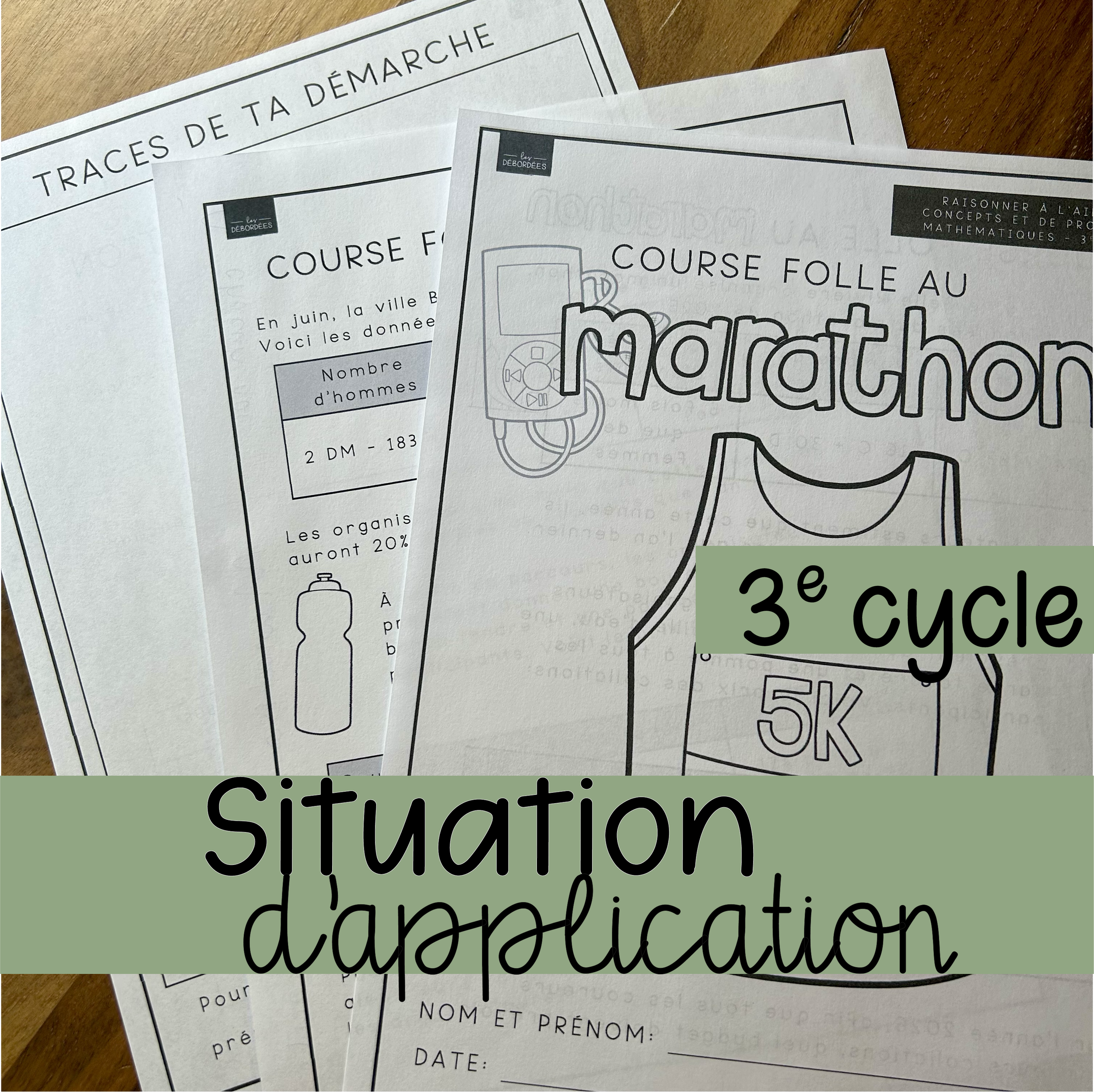 Situation d'application - Course folle au marathon