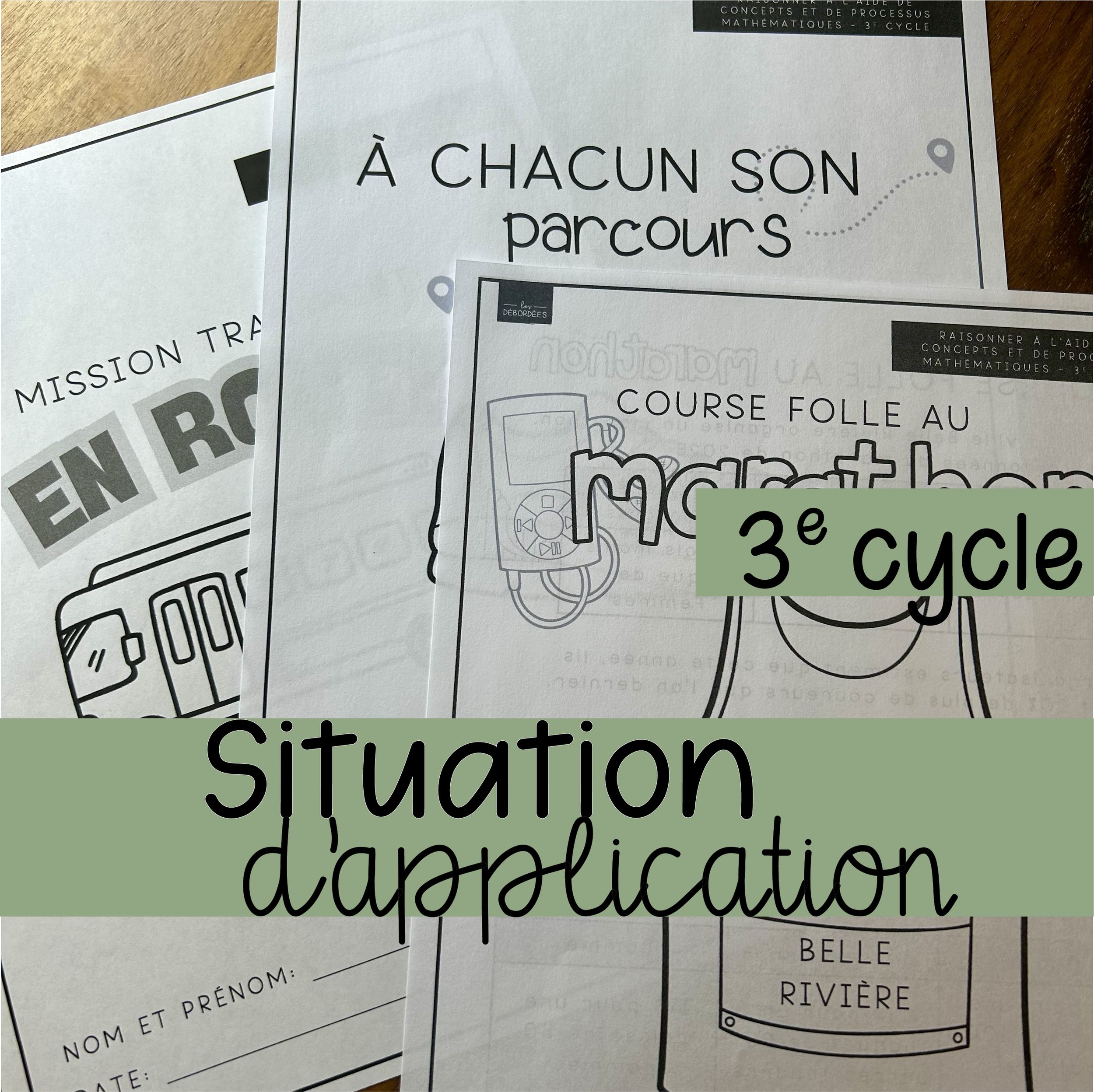 Situation d'application - Ensemble de fin d'année