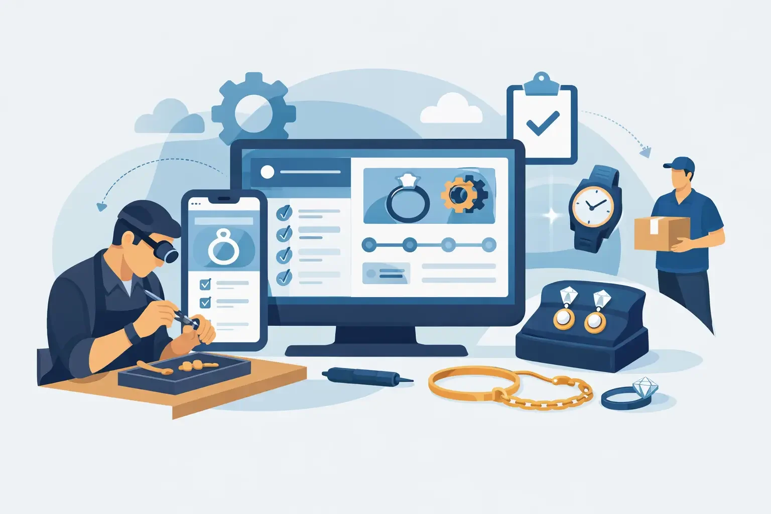 Jewellery Repair Tracking Software That Works