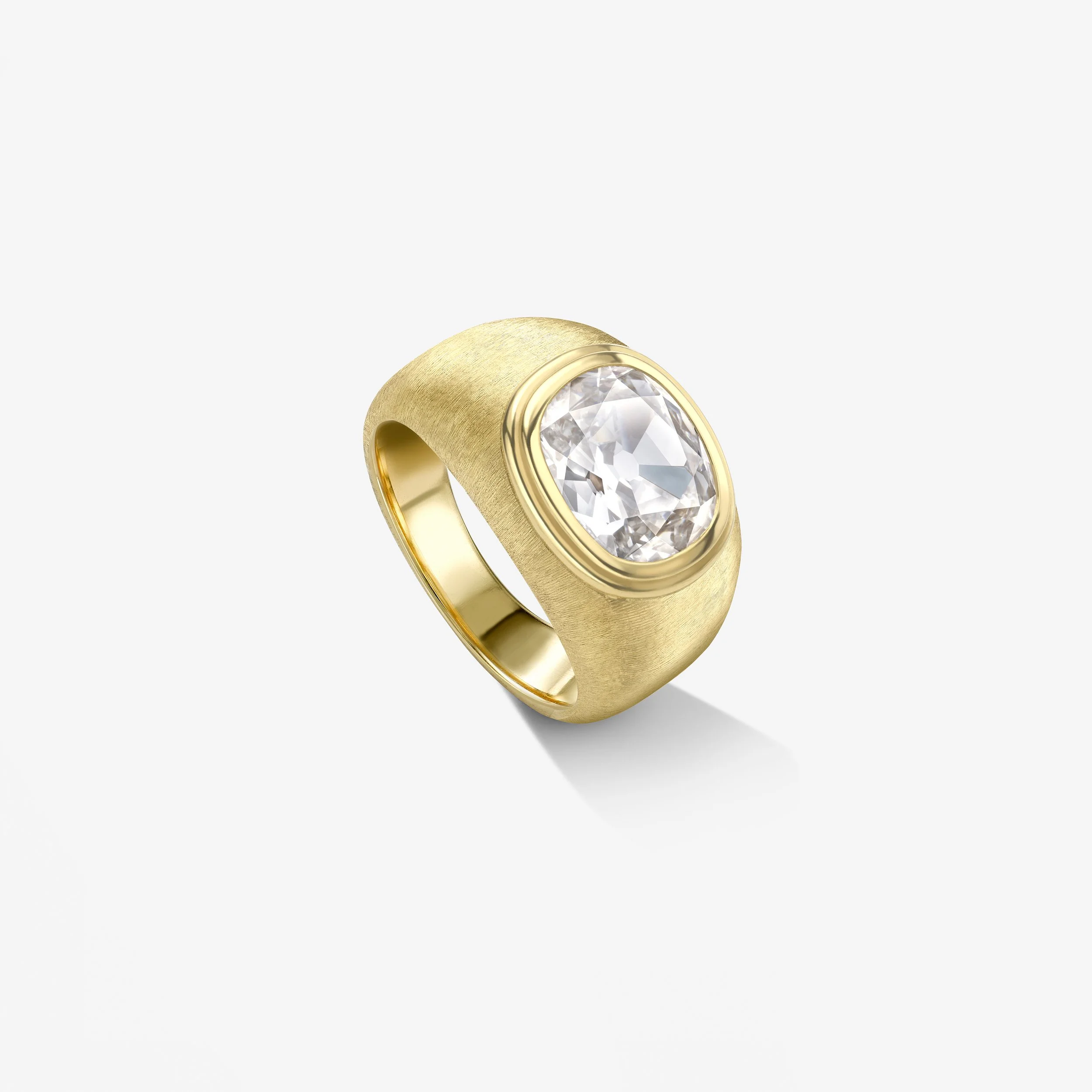 Liv Luttrell, Silk Ring, Antique Diamond Ring, 3 Carat Diamond Ring