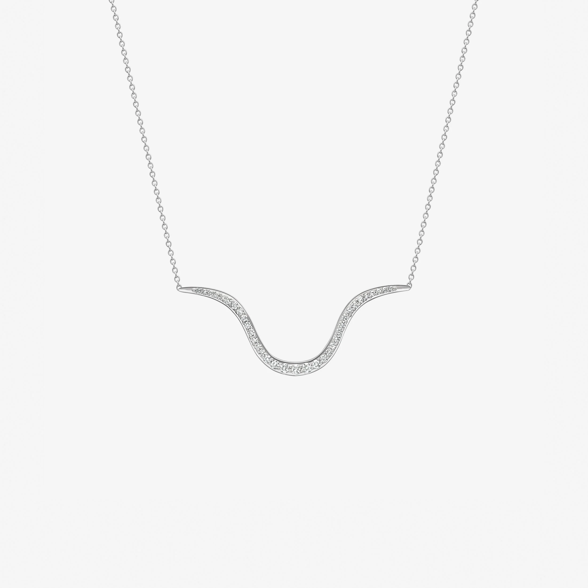 Liv Luttrell, Contour Pendant, Diamond Pendant