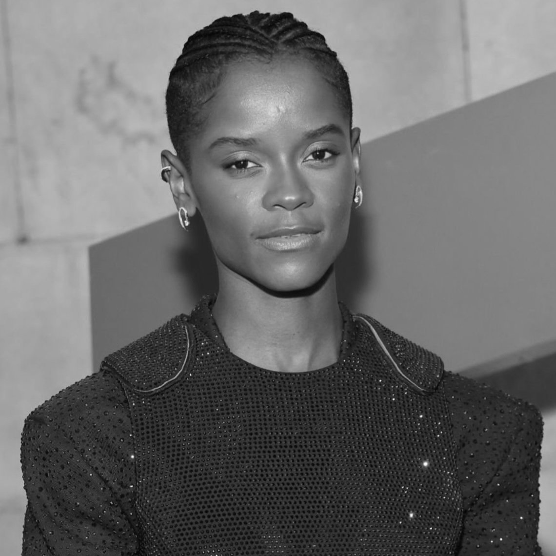 Liv Luttrell, Letitia Wright, Curve Earrings, Diamond Earrings