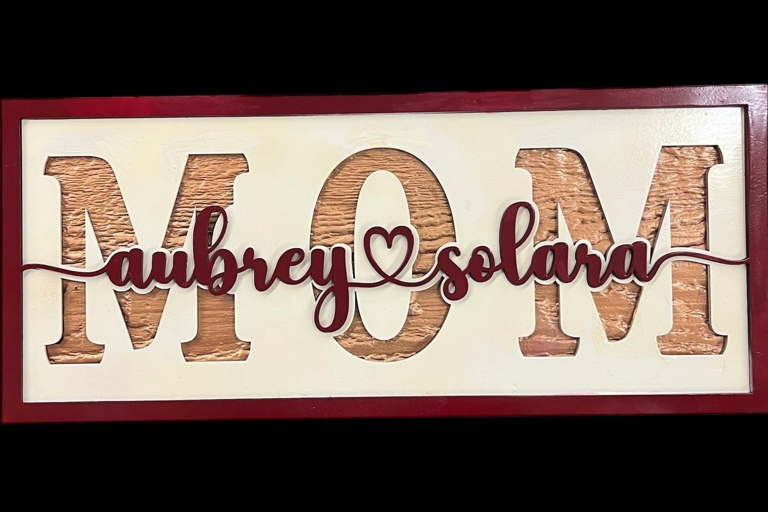 personalized mom sign custom sign for mom mothers day gift