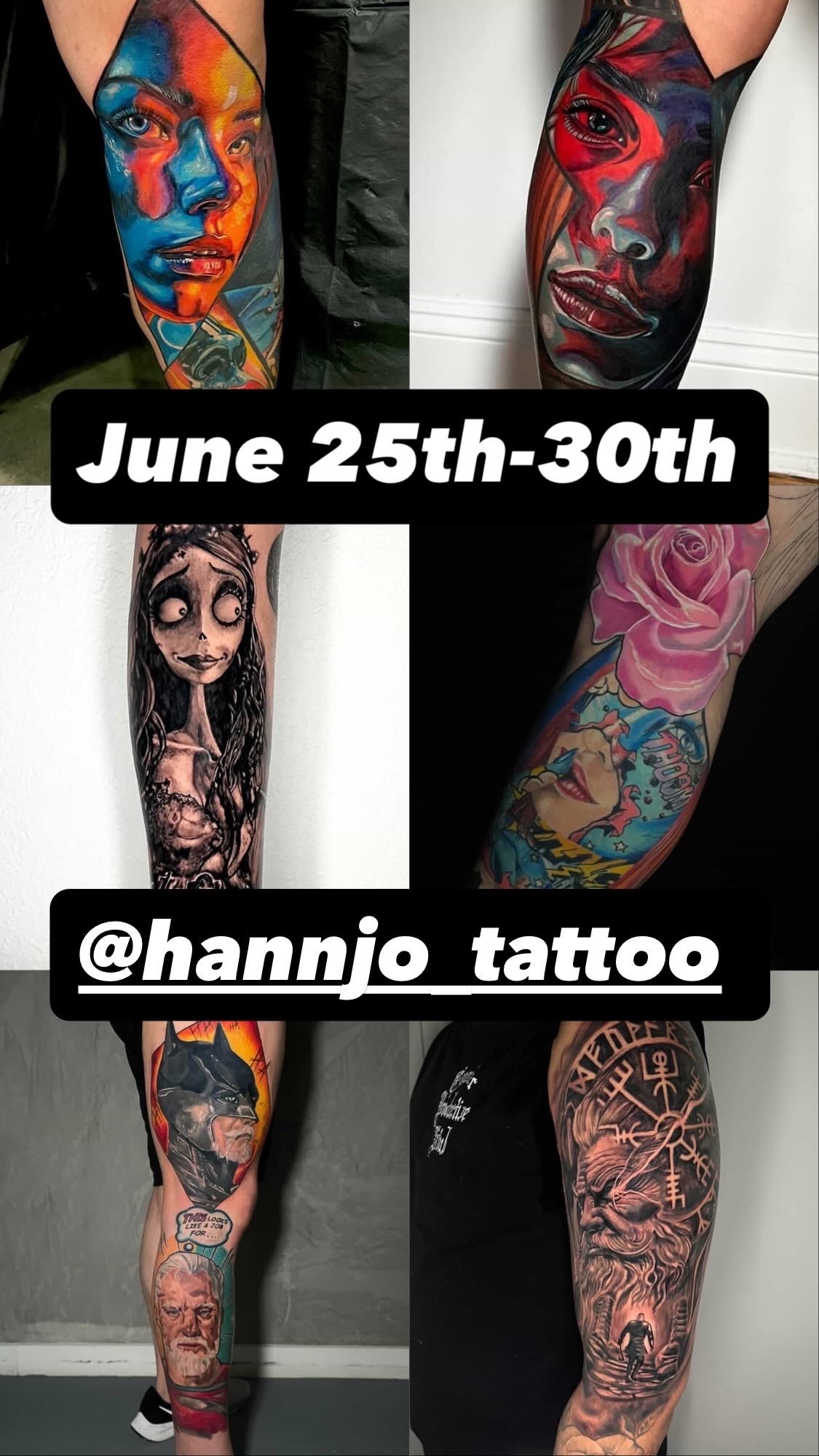 DM @HANNJO_TATTOO TO BOOK