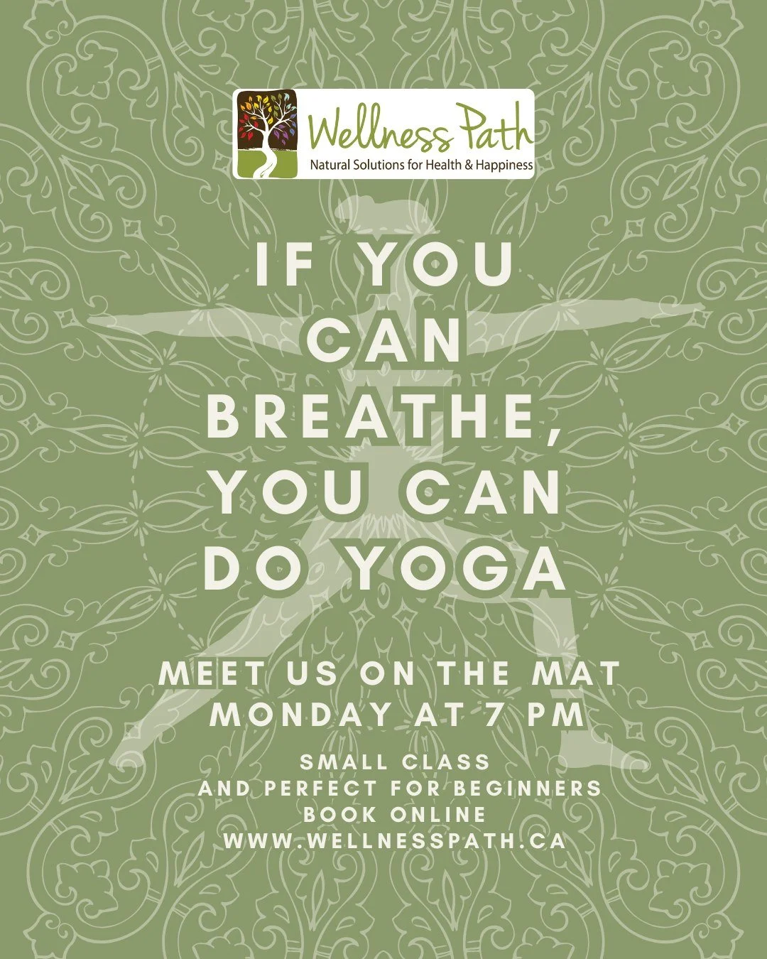 🧘&zwj;♀️ Gentle Relaxation Yoga - Perfect for Beginners 🧘&zwj;♂️

Join us this Monday at 7 PM for a calming, restorative yoga session designed to help you unwind and connect with your body. Whether you're new to yoga or meditation practices, this s