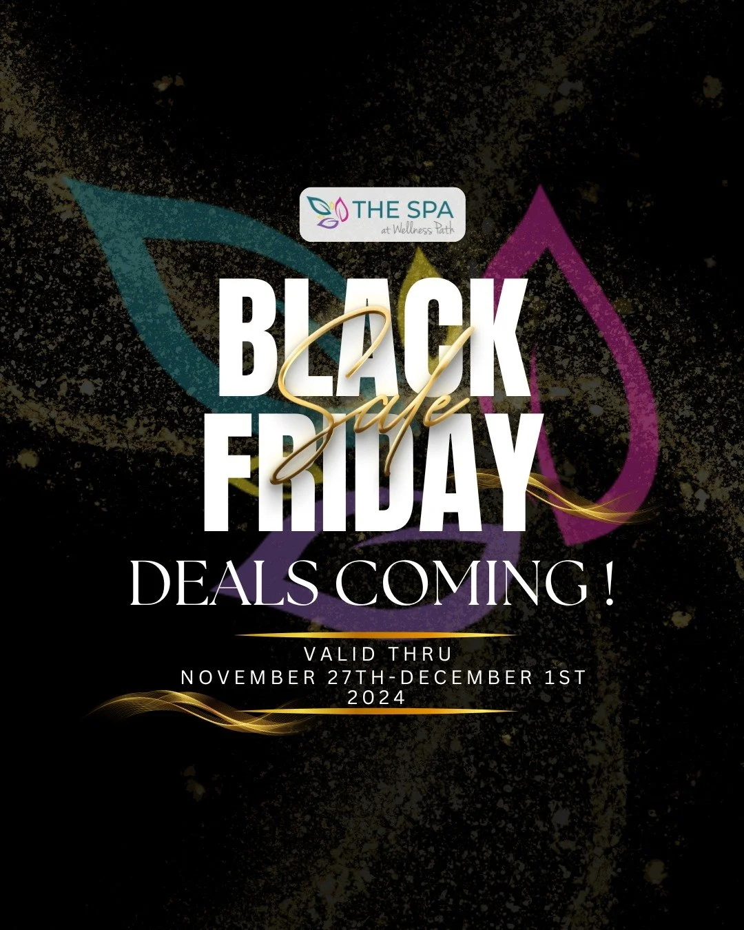 🚨 **Black Friday Deals Are Almost Here!** 🚨 

Get ready for some **incredible savings** you won&rsquo;t want to miss! These deals are 🔥 and they&rsquo;re only available for **5 days** to book and lock in your price (sessions can be scheduled for a