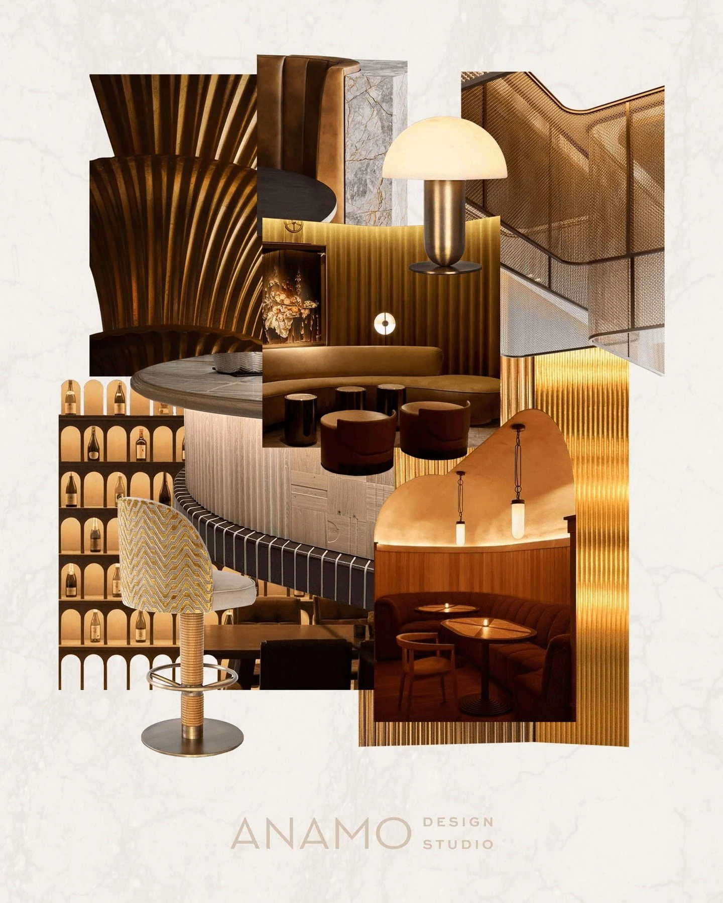 Design is the new differentiator in F&amp;B hospitality. Menus evolve, but a compelling interior scheme &mdash; rooted in the nuances of a brand &mdash; is built to last.

#AnamoDesign #RestaurantDesign #LuxuryDesign