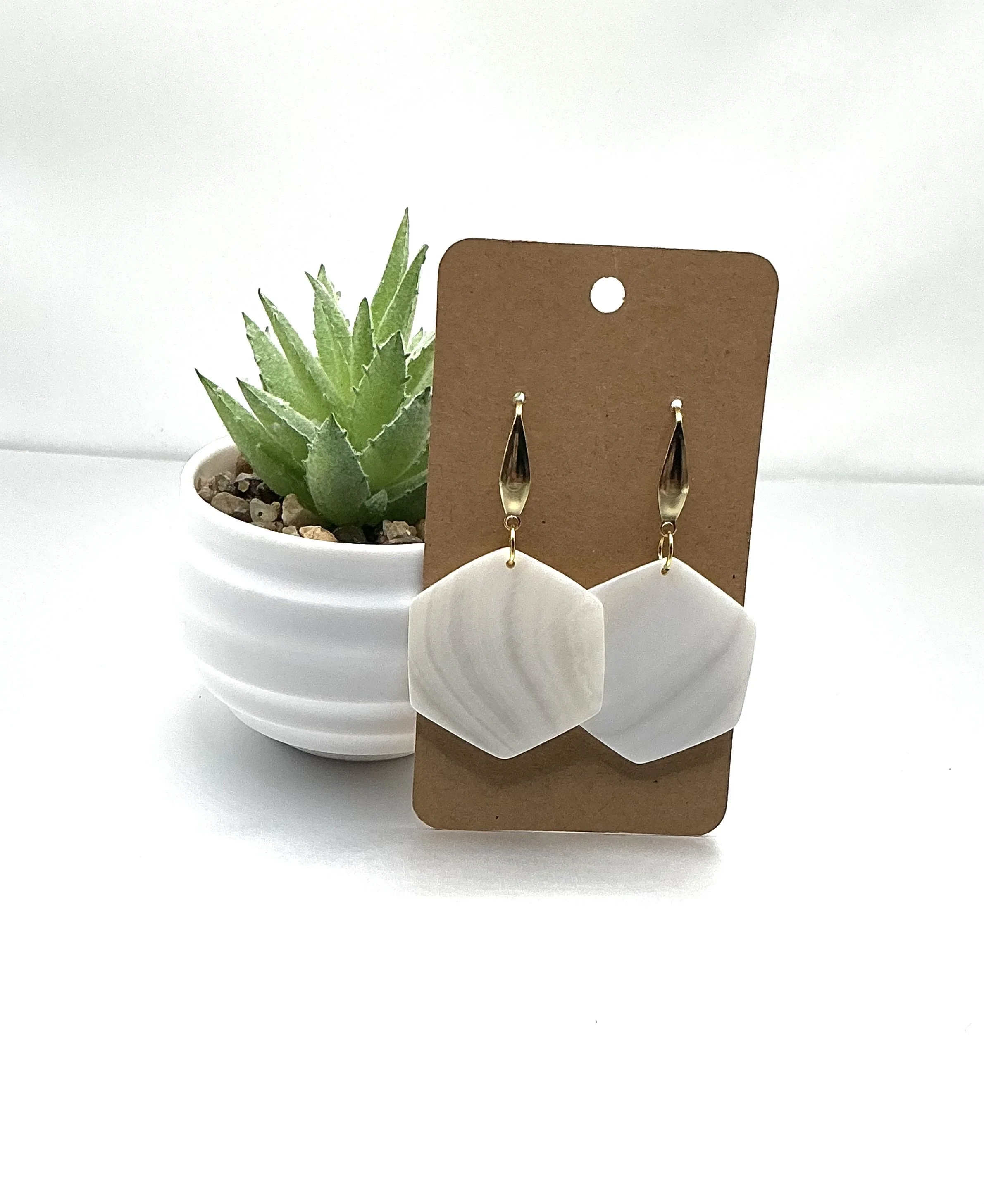 Mother of pearl earrings