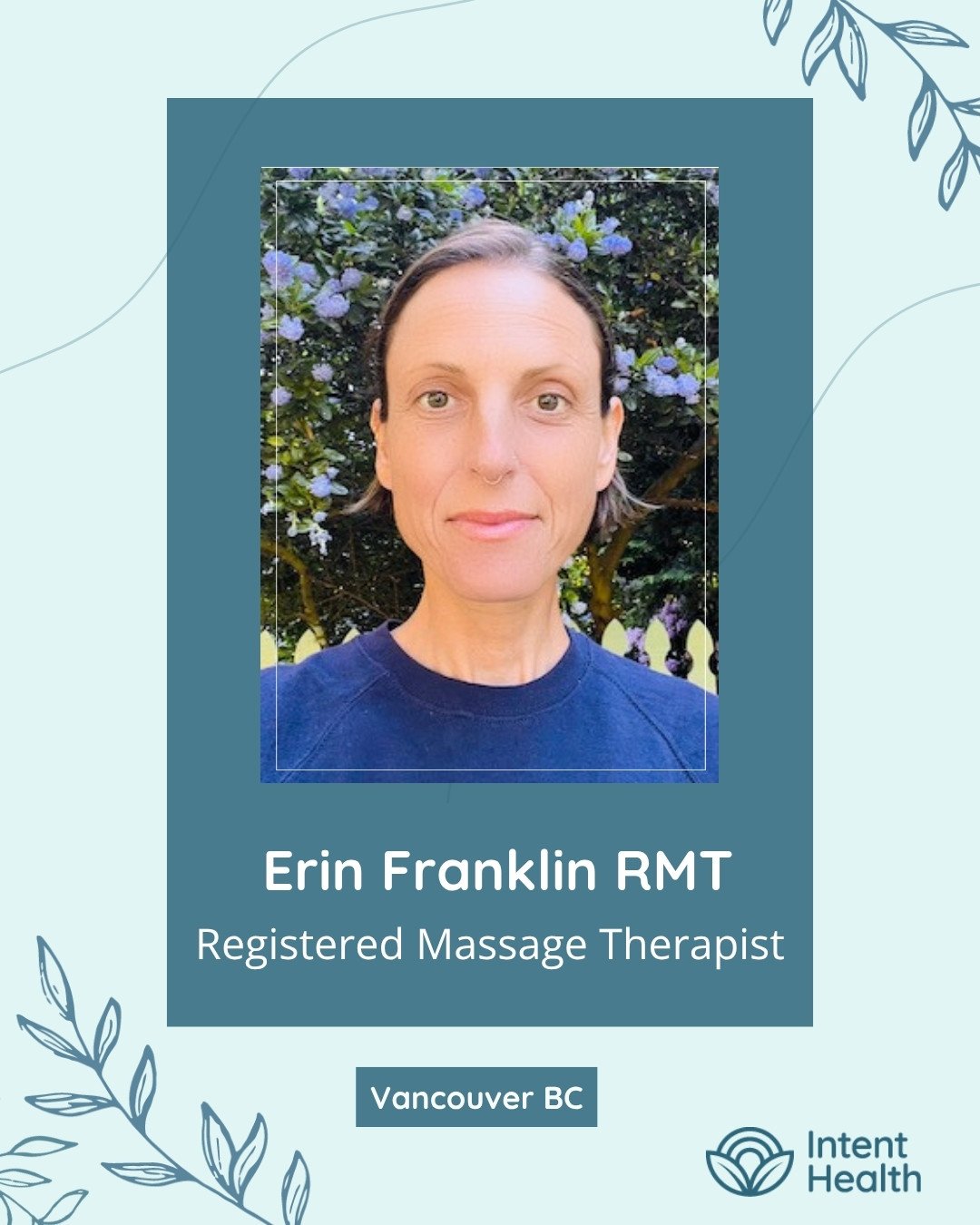 ✨ Welcoming Erin to Intent ✨
⁠
We&rsquo;re so happy to introduce Erin Franklin, now offering Registered Massage Therapy on Wednesdays and Saturdays.⁠
⁠
Erin&rsquo;s enjoys providing relaxing, restorative treatments that help reduce stress, relieve te